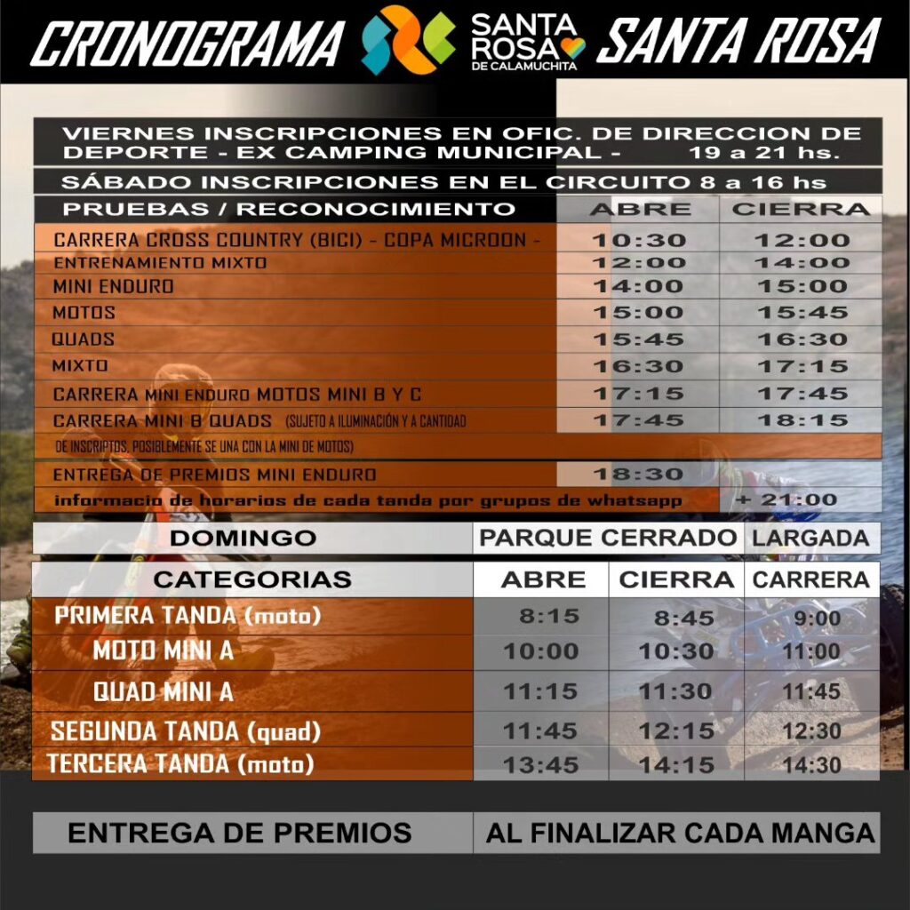 El Enduro cordobés llega a Santa Rosa de Calamuchita No 6 1024x1024