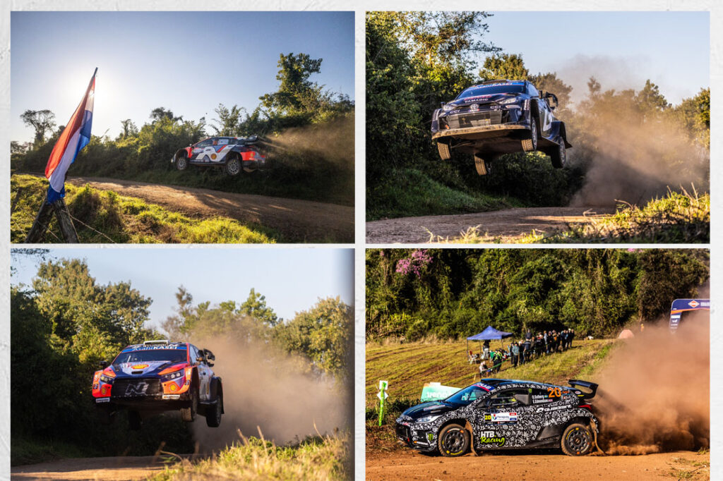 WRC Paraguay 2025: Rovanperä lidera el primer día en un inicio impredecible. not1